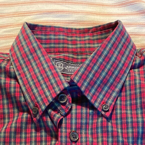 Mens Medium Arrow Casual Dress Shirt - Picture 5 of 8